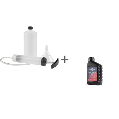 Набор сервисный для двигателя GEOS (AL-KO), Масло Briggs & Stratton SAE-30 0.6л вместе дешевле!